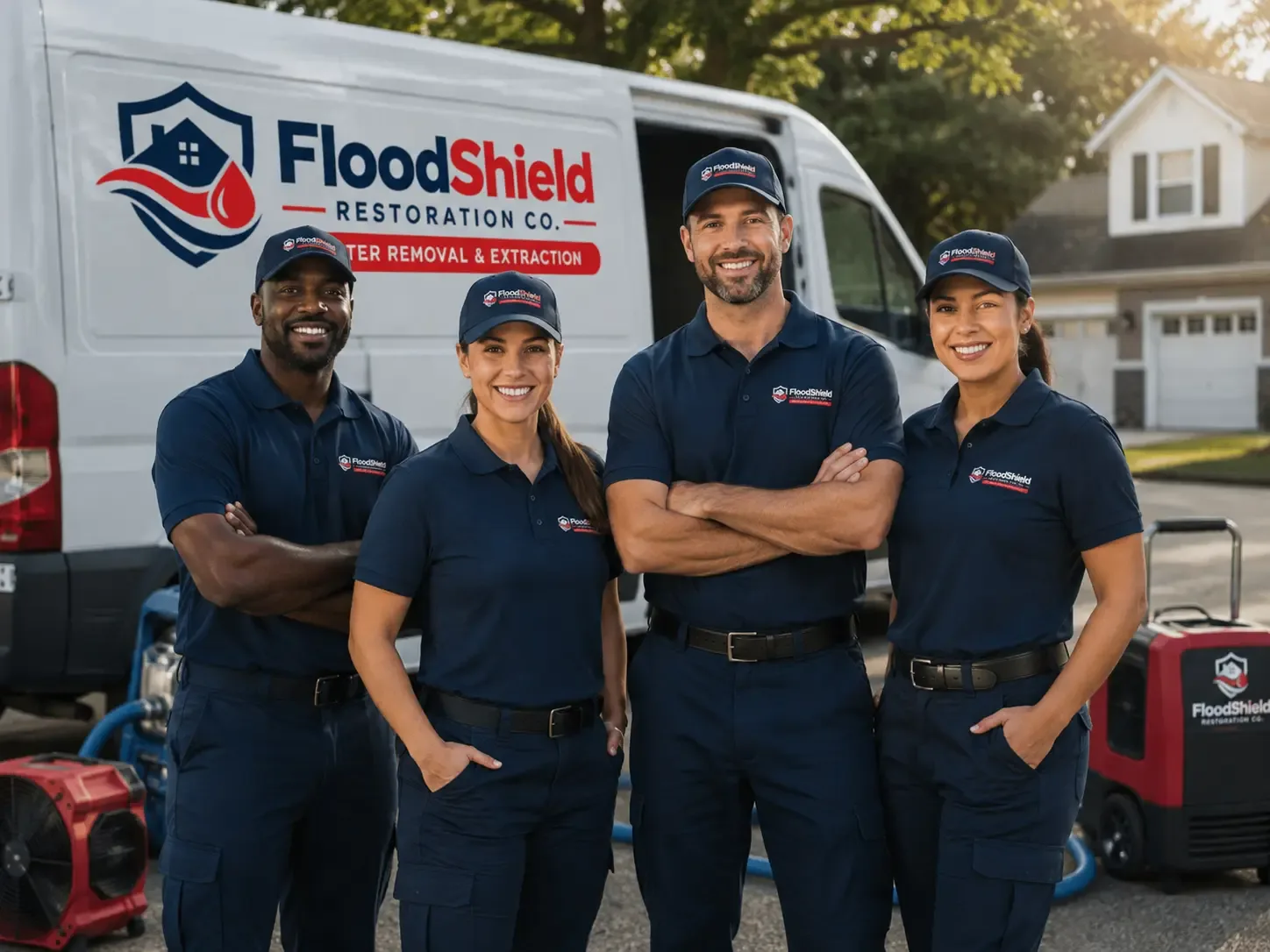 Flood Damage Restoration company in New Sweden, ME